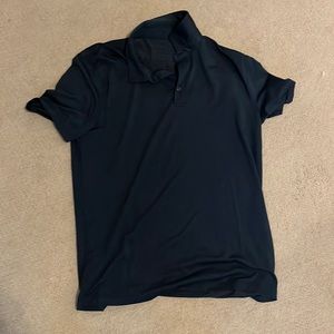 Lululemon collared shirt very few times worn! No stains or rips! Dark blue
